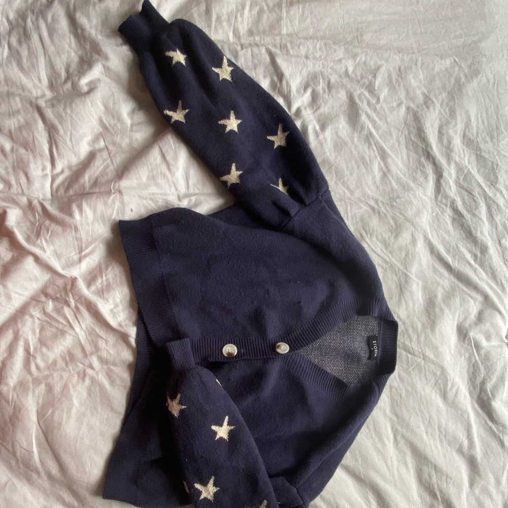 Boutique Cropped star sweater